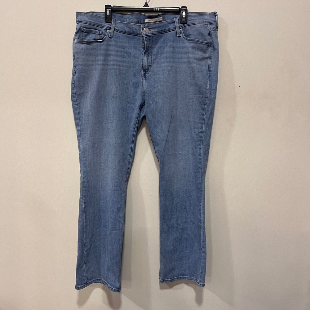 Levis Classic Bootcut Jeans Womens 22W Medium Wash Denim Pants